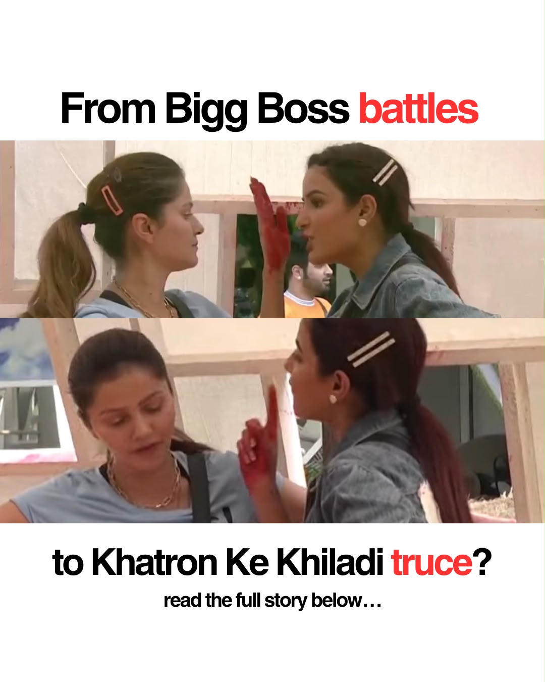 Rubina Dilaik and Jasmin Bhasin together after their Bigg Boss rivalry.