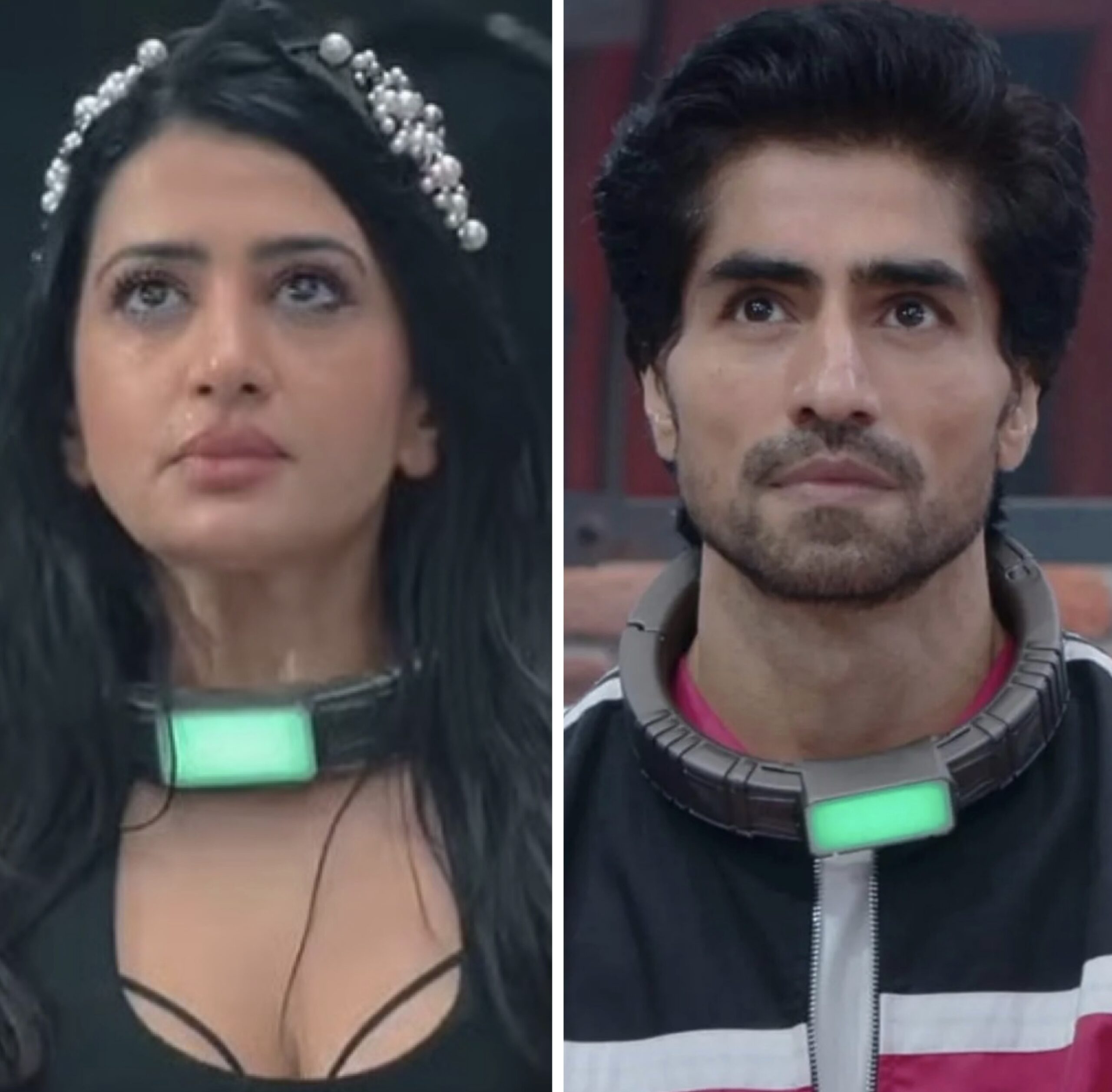 Harshad Chopda during a tense moment in Lock Upp 2 as Pamala questions his behaviour after gaining power