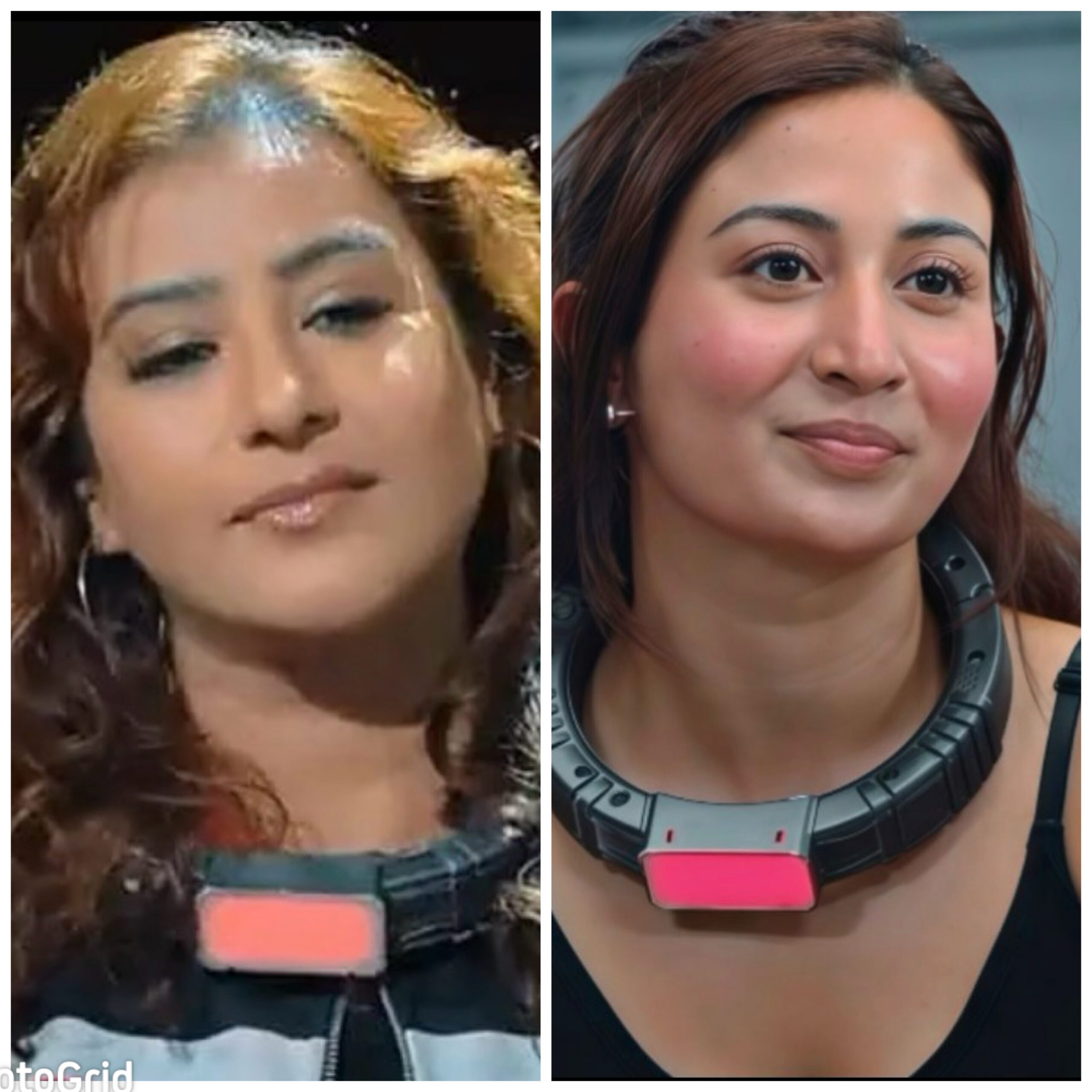 Shreya Kalra and Shilpa Shinde during a key moment on Lock Upp 2
