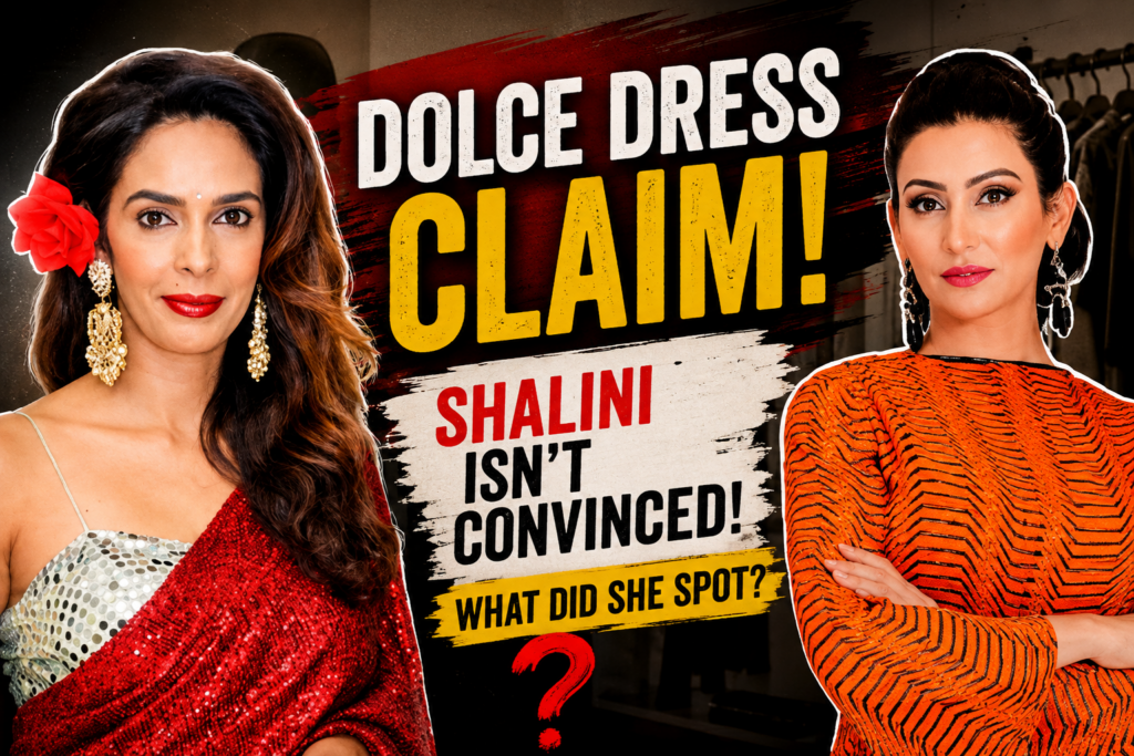 Did Mallika Sherawat Lie About Her Dolce Dress? Shalini Isn’t Convinced poster