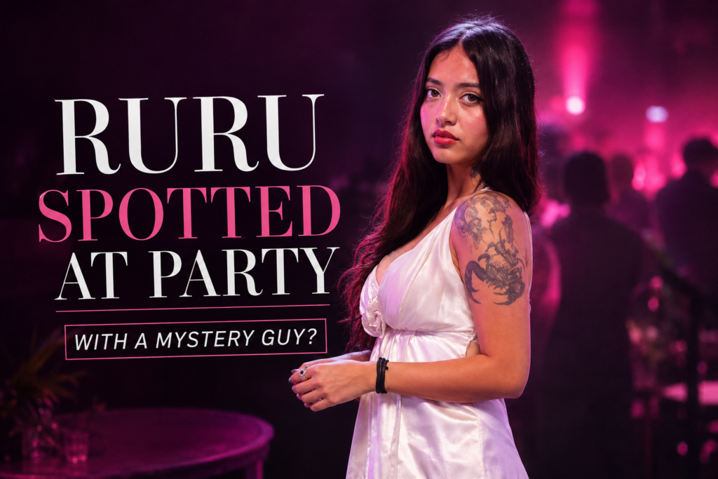 Ruru Spotted With Mystery Guy at Party: Who Is He? poster