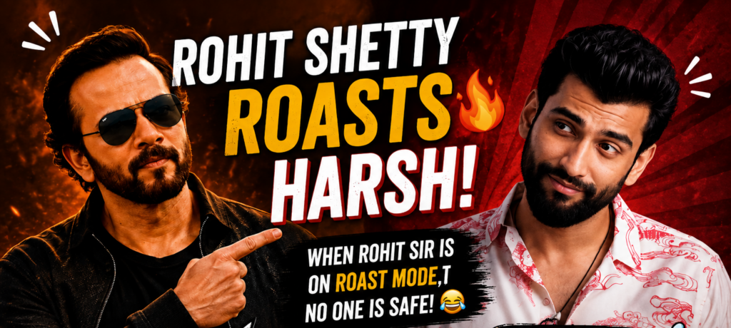 Rohit Shetty Roasts Harsh With Bassi Ticket Sales Dig poster