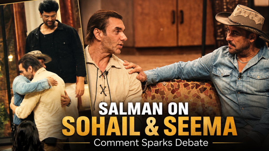 Salman Khan Breaks Silence on Sohail Khan and Seema Sajdeh’s Marriage! poster