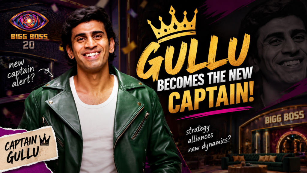 Bigg Boss 20: Gullu Becomes New Captain After Chaotic Captaincy Task poster