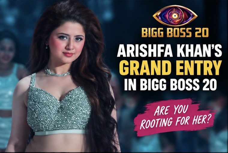 Arishfa Khan’s grand entry into Bigg Boss 20 poster