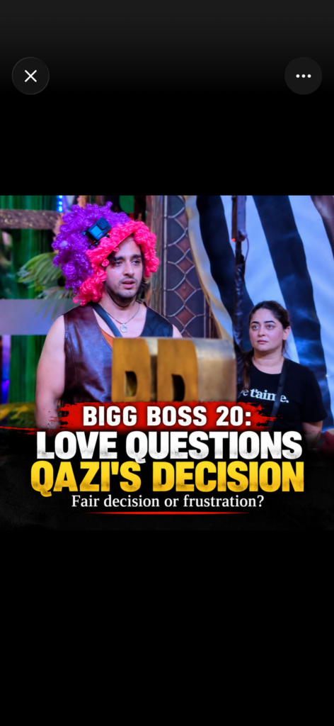 Was Qazi a Fair Sanchalak in the Captaincy Task? poster